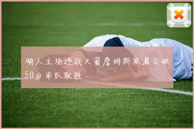 湖人主场迎战火箭詹姆斯浓眉合砍50分率队取胜