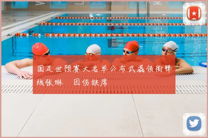 国足世预赛大名单公布武磊领衔锋线张琳芃因伤缺席